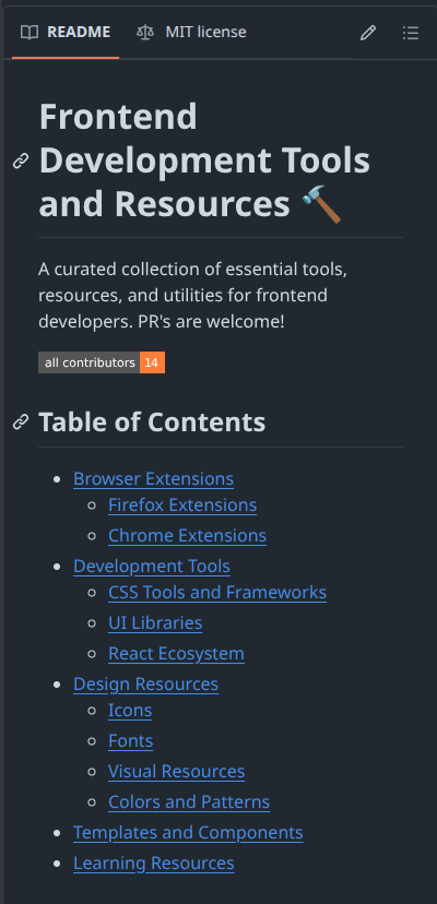 Frontend Tools